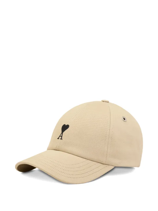 AMI Paris Ami De Coeur Embroidery Cap | REVERSIBLE