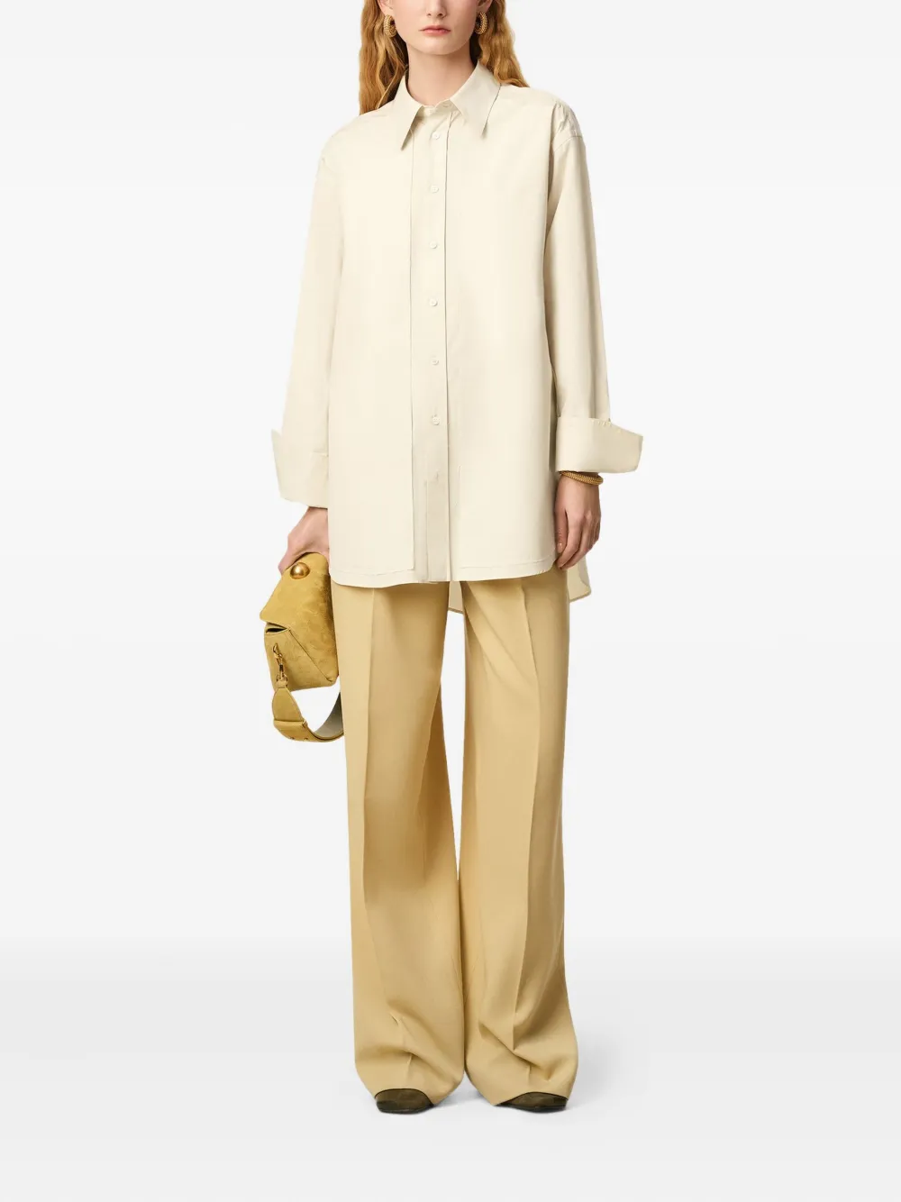 AMI Paris logo-embellish shirt | Women | Image 2