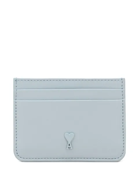 AMI Paris Ami De Coeur leather cardholder