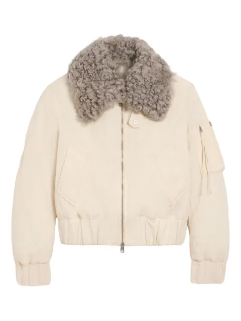 AMI Paris padded bomber jacket
