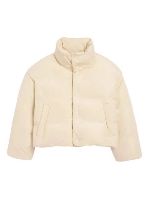 AMI Paris embossed-logo puffer jacket