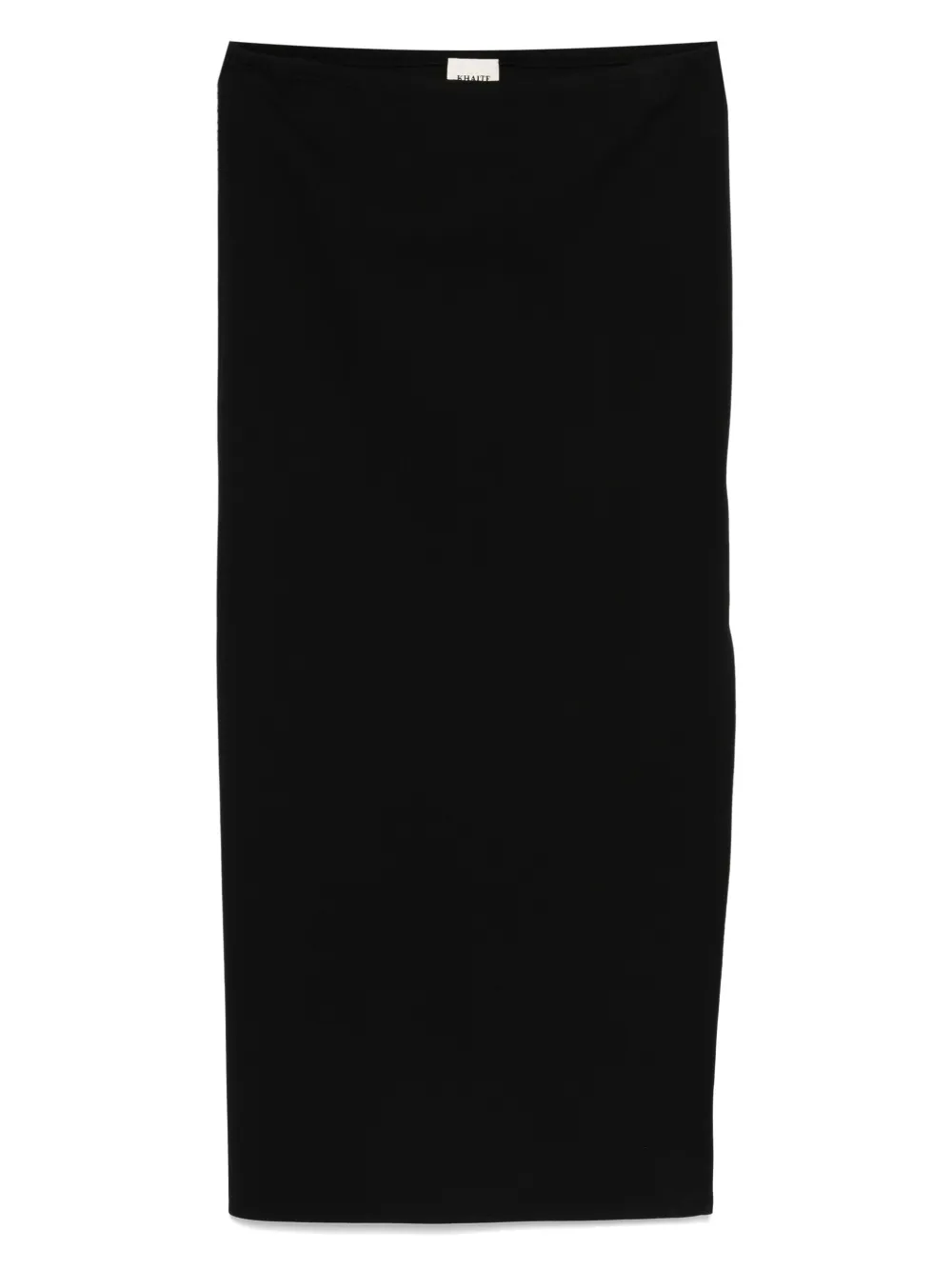 KHAITE Lilth midi skirt | Black | Image 1