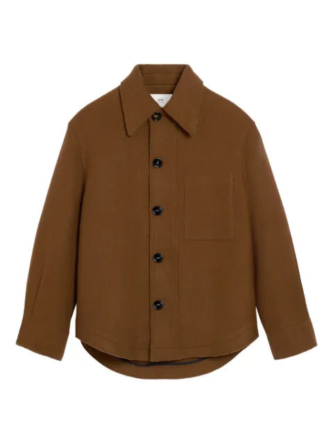 AMI Paris جاكيت صوف بأزرار