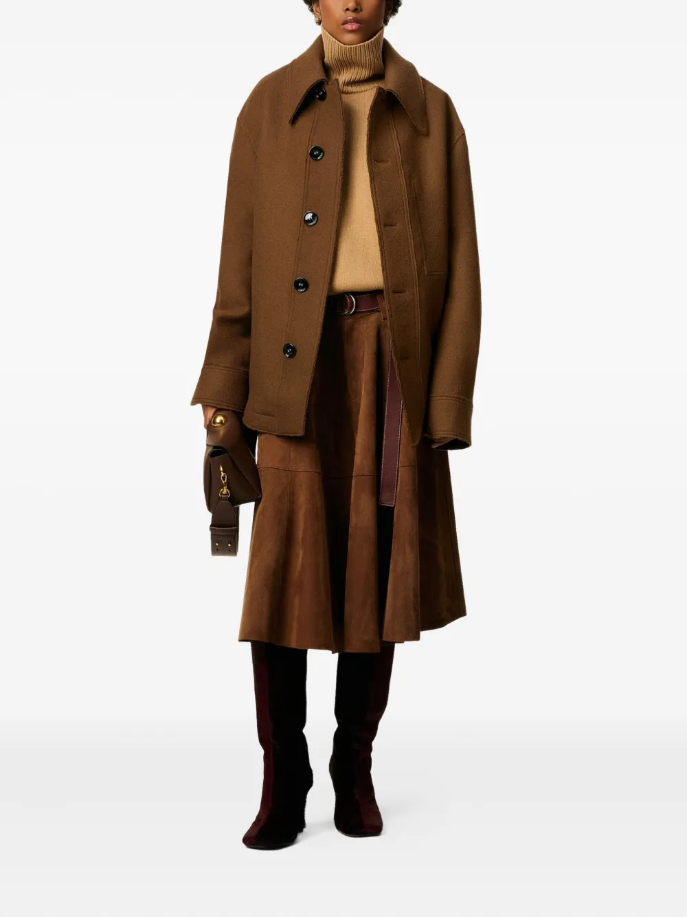 Ami Alexandre Mattiussi Button-up Wool Jacket In Multi