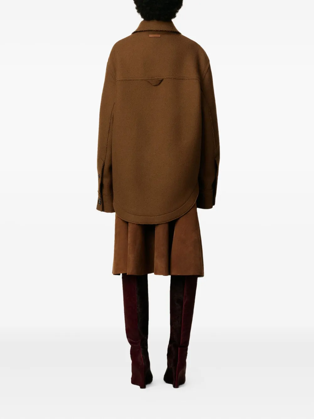 Ami Alexandre Mattiussi Button-up Wool Jacket In Multi
