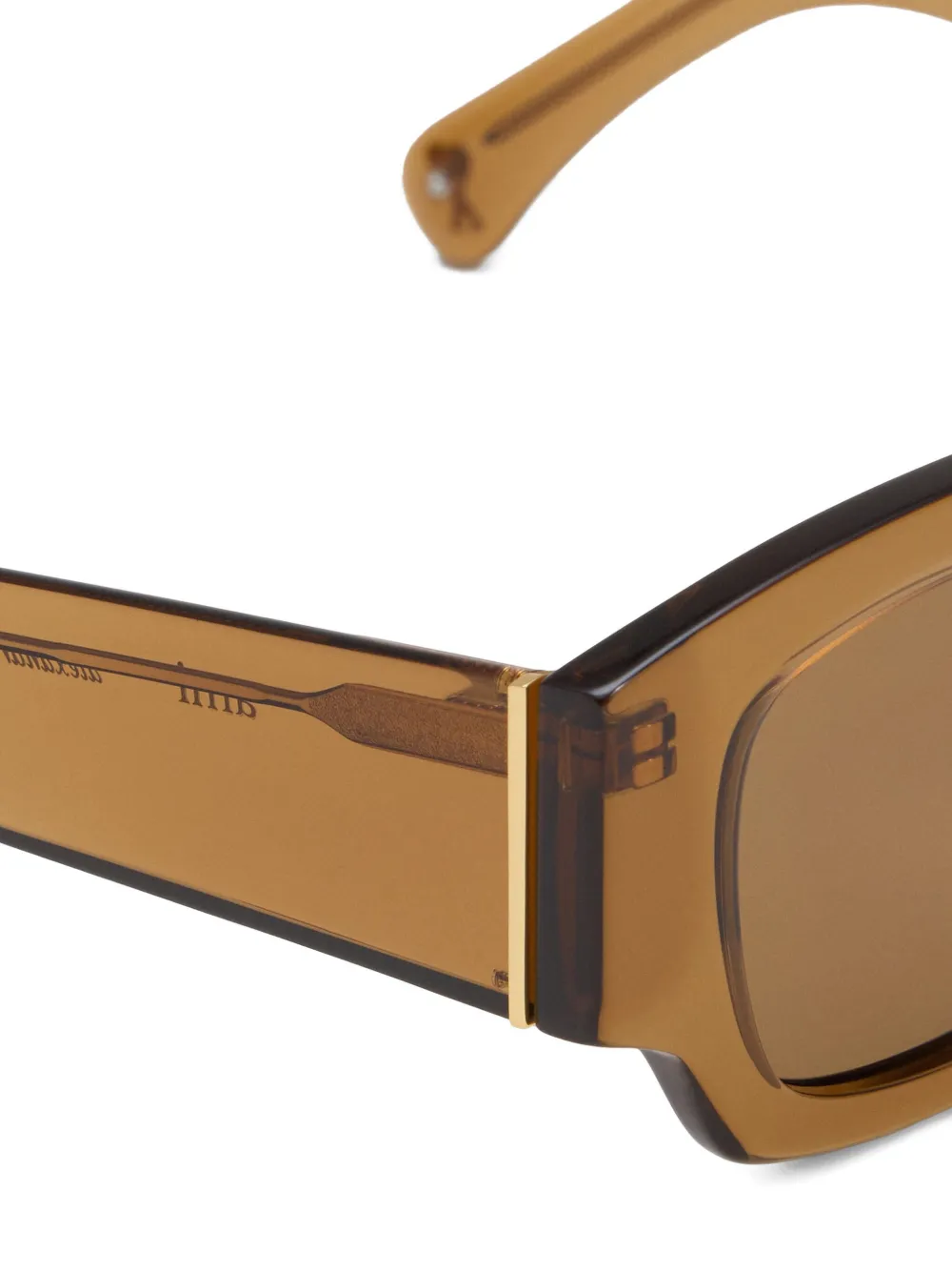 AMI Paris 75001 zonnebril Bruin