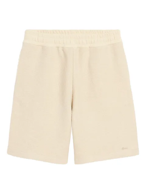 AMI Paris cotton fleece shorts