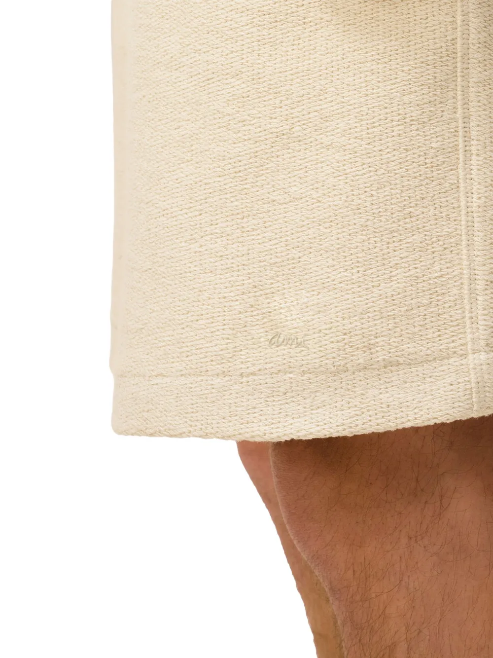 Curly fleece cotton shorts