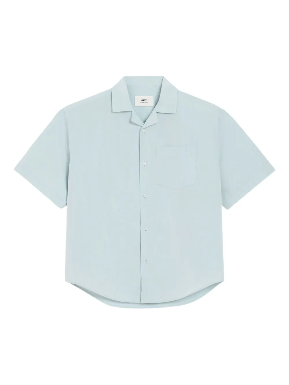 short-sleeve button-up shirt