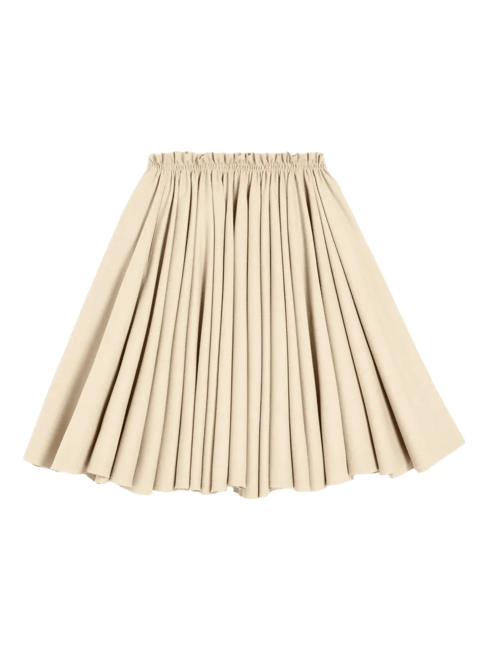 Ami Alexandre Mattiussi Elasticated-waist Midi Skirt In Neutral