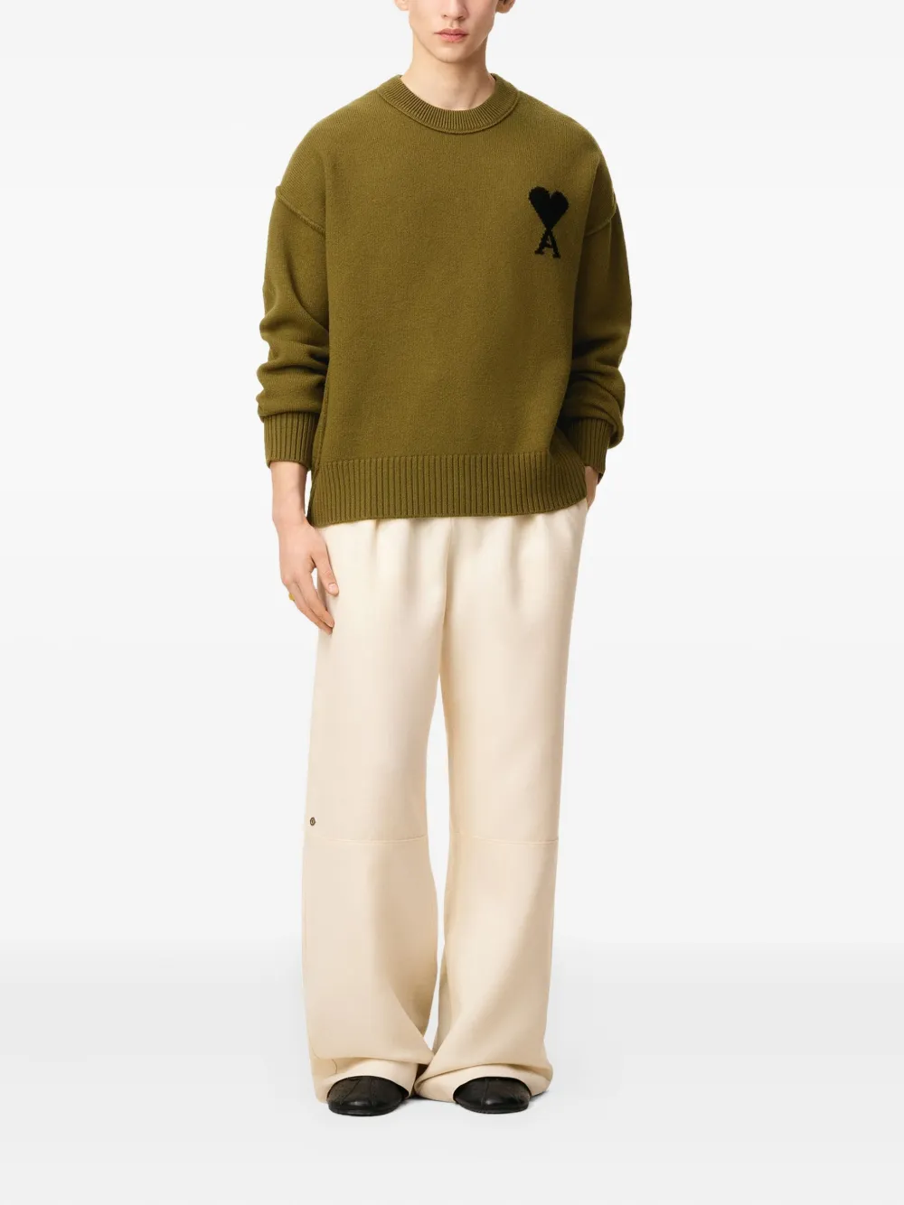 AMI Paris Ami de Coeur sweater | Knitted Sweaters | Image 2