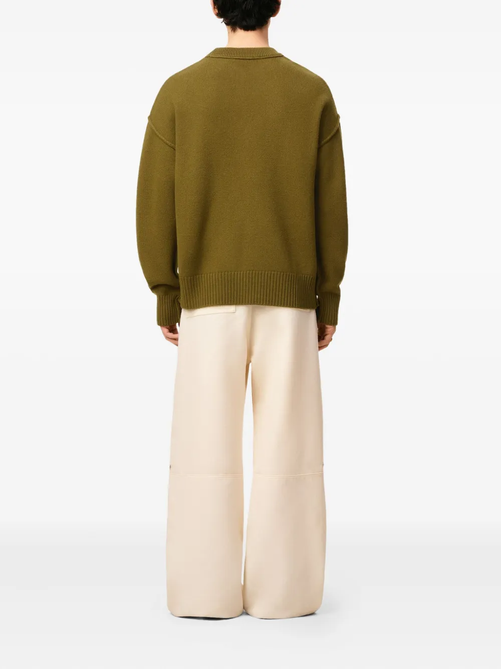 AMI Paris Ami de Coeur sweater Groen