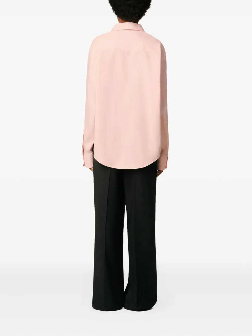 AMI Paris katoenen shirt Roze