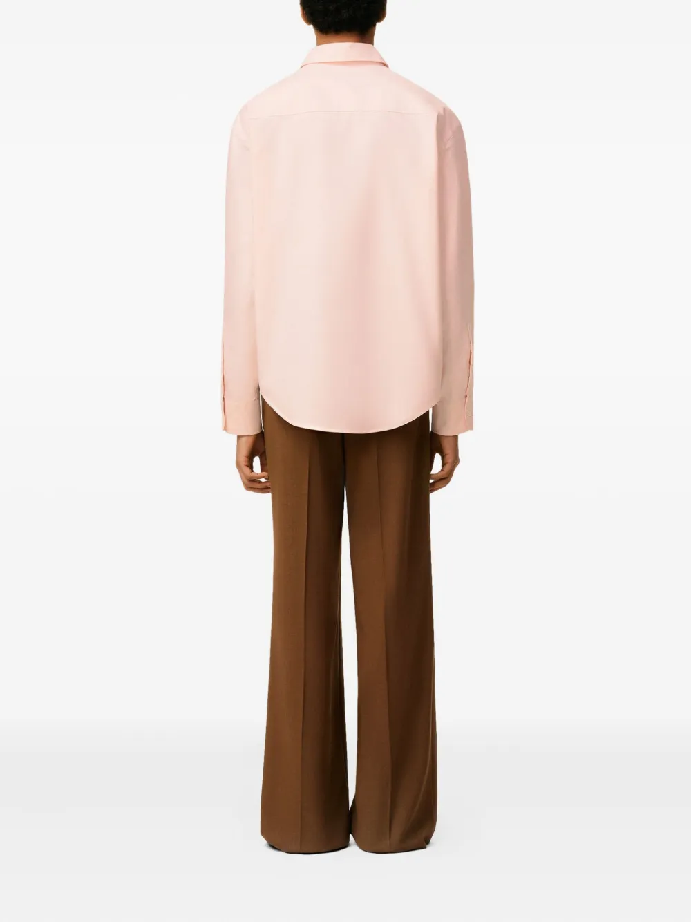 AMI Paris katoenen shirt Roze