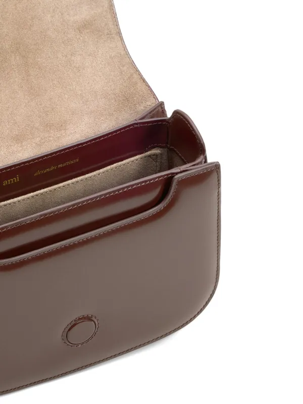 AMI Paris Paris Paris ショルダーバッグ | ブラウン | FARFETCH JP