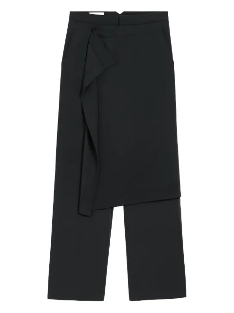 AMI Paris wool panel trousers