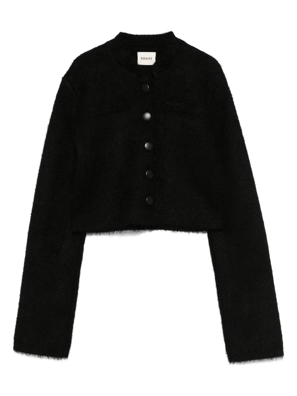KHAITE cárdigan con botones | negro | Image 1