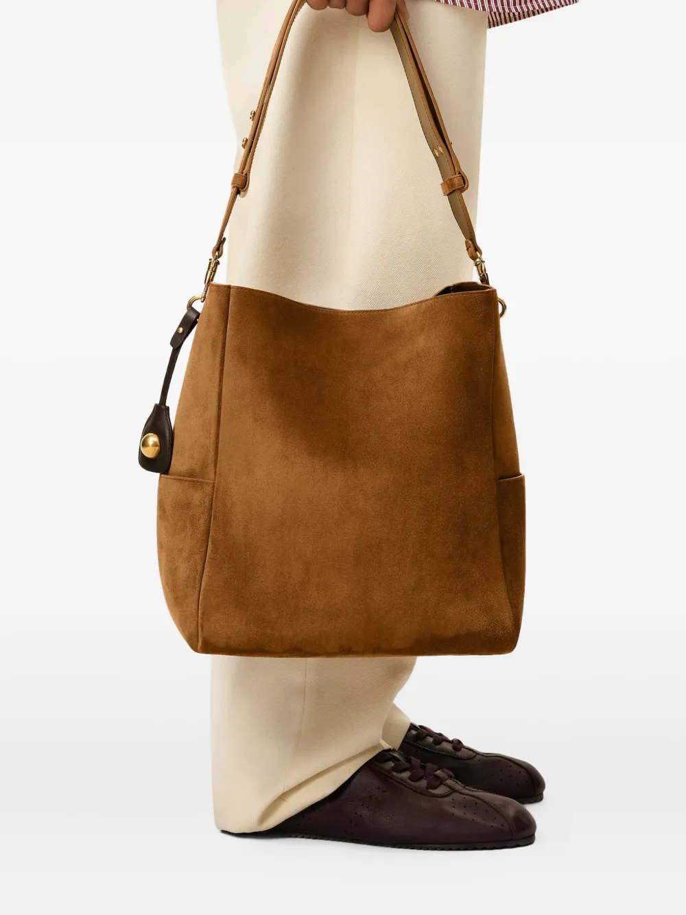 AMI Paris bolsa bucket Carousel de piel | Hombre | Image 2