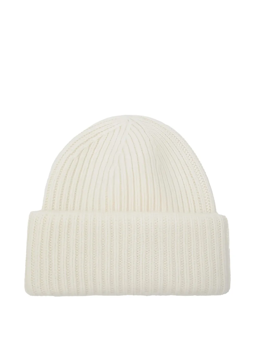 Soft Goat ribbed beanie | Neutrals | Image 1
