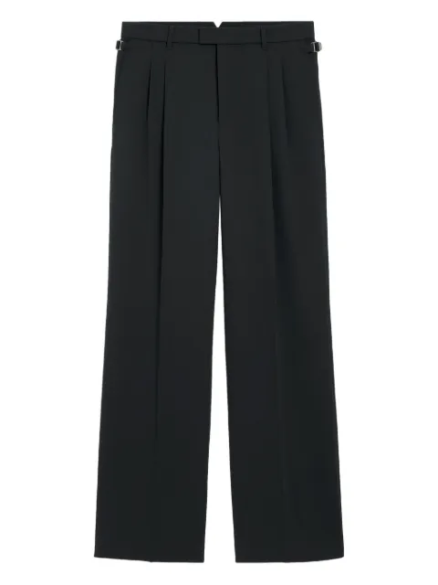 AMI Paris pleated wide-leg trousers