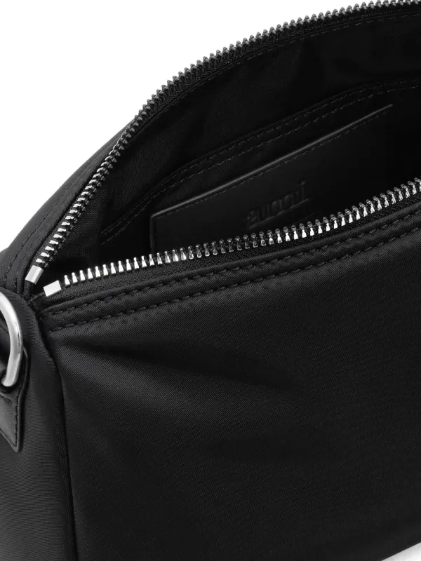 【関税込み】Marcel Shoulder Bag - AMI Paris - Nylon - Black BLACK Black Nylon Marcel Bag | AMI PARIS