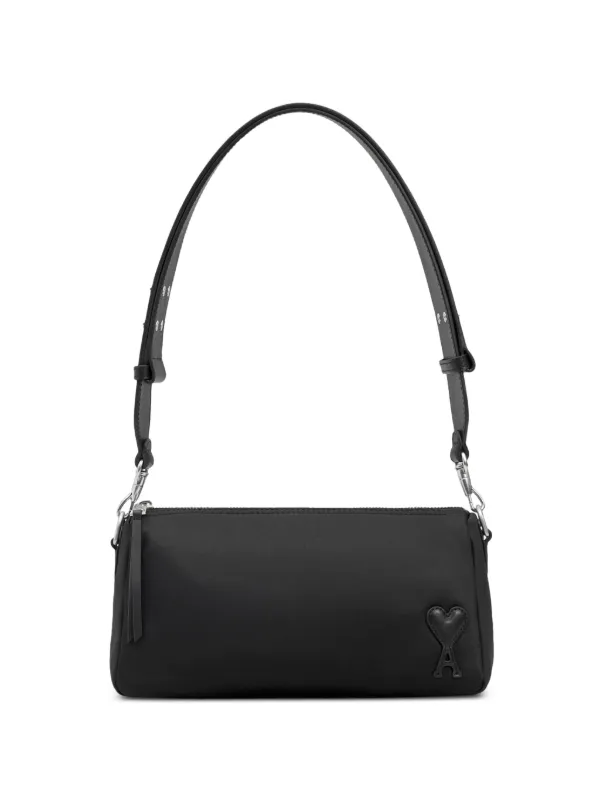 AMI Paris Marcel ハートディテール ショルダーバッグ | ブラック