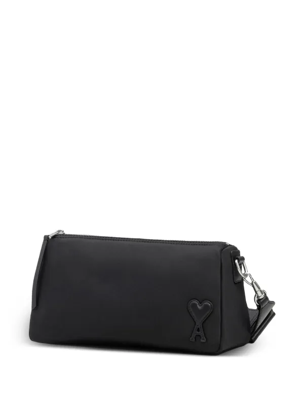 AMI Paris Marcel ショルダーバッグ | ブラック | FARFETCH JP