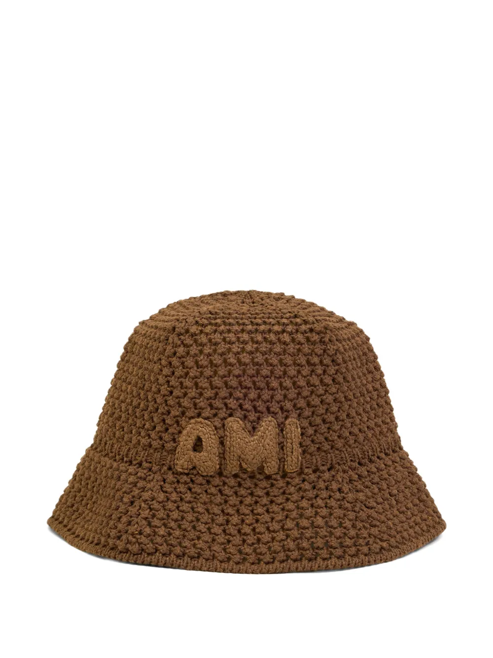 crochet-knit bucket hat