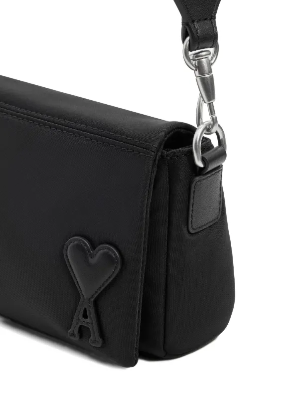 ショルダーバッグ AMI PARIS Marcel Shoulder Bag - AMI Paris - Nylon - Black BLACK Black Nylon Marcel Bag | AMI PARIS