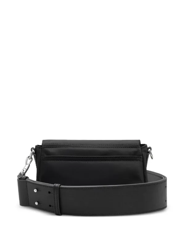 AMI Paris Marcel Shoulder Bag | Black | FARFETCH