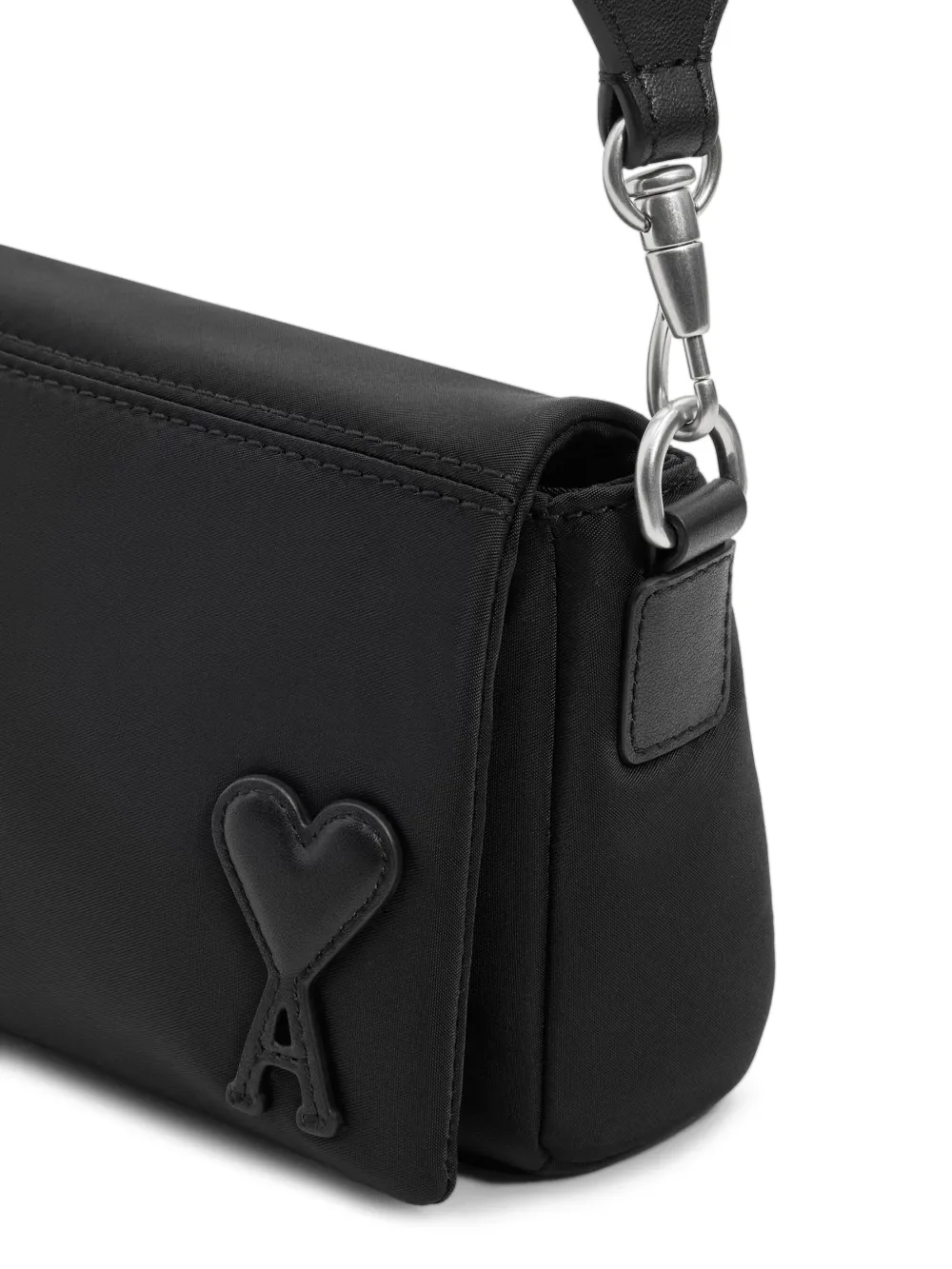 AMI Paris Marcel Shoulder Bag | Black | FARFETCH