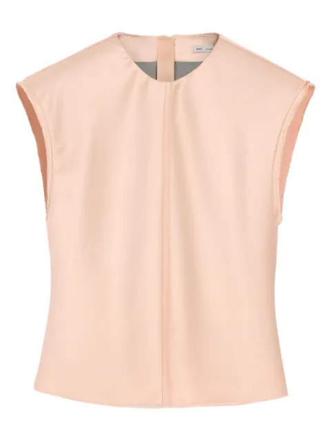 AMI Paris raw-edge sleeveless top