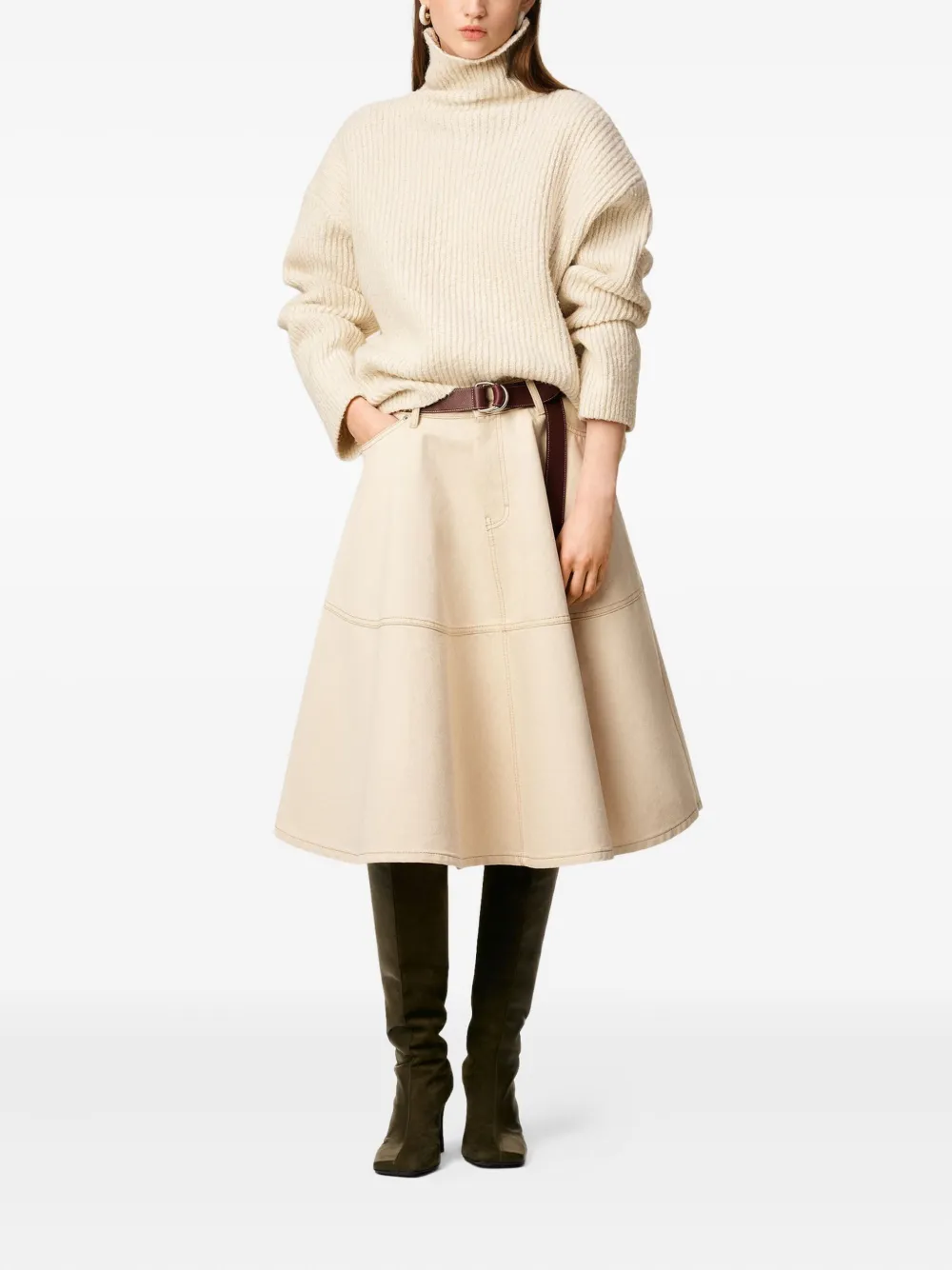 AMI Paris pull à col montant | Pulls | Image 2