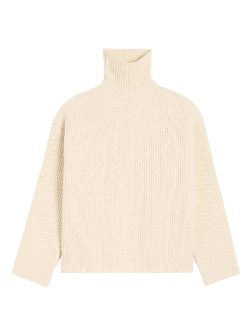 AMI Paris pull à col montant | tons neutres | Image 1