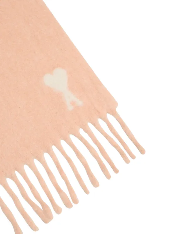 AMI Paris Off Ami De Coeur スカーフ | ピンク | FARFETCH JP