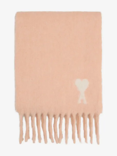 AMI Paris Off Ami De Coeur scarf