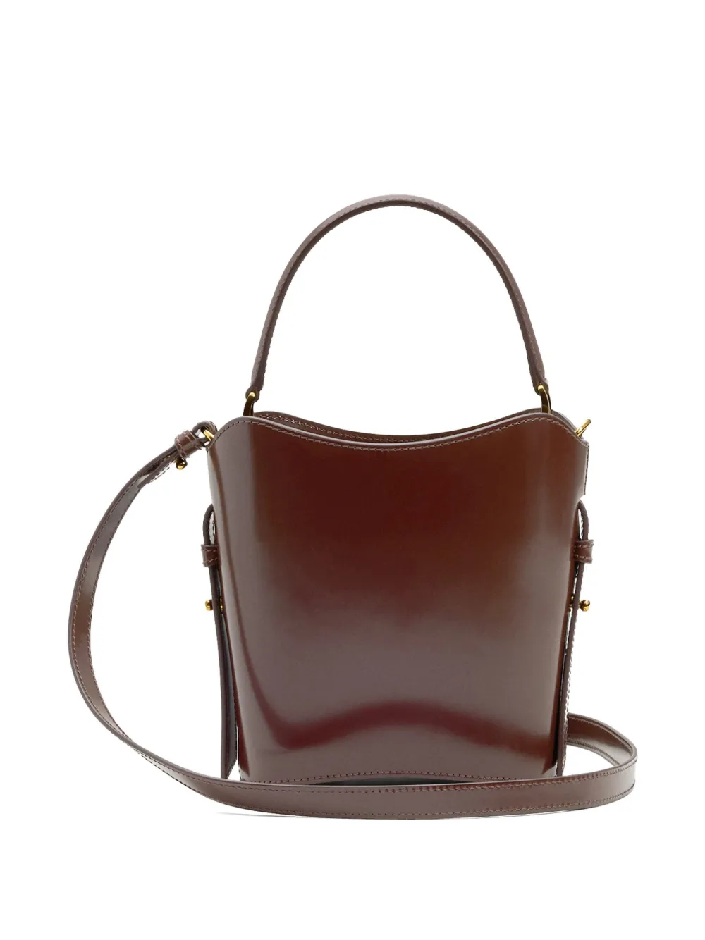 AMI Paris mini bucket-tas Rood