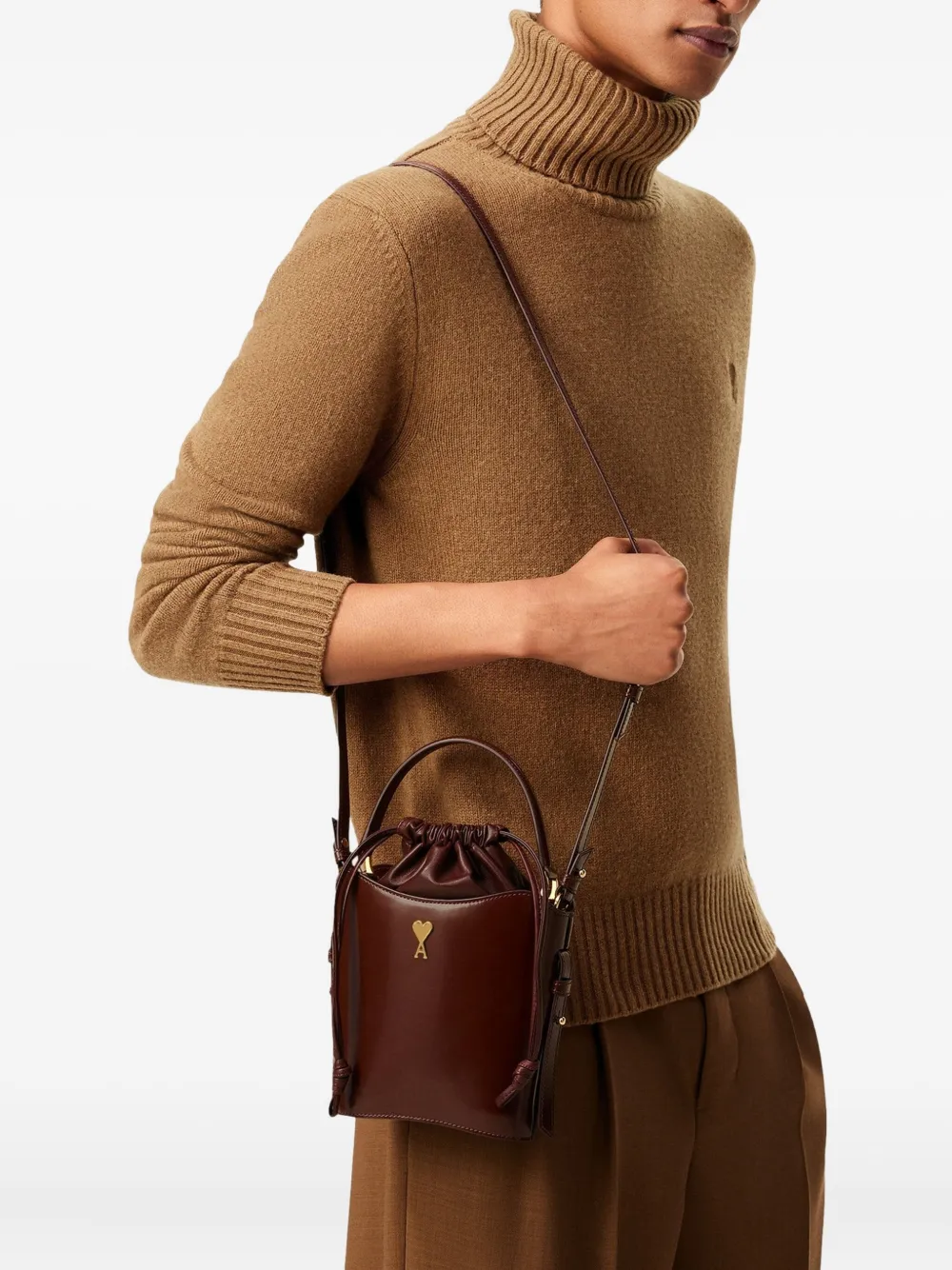 AMI Paris mini Paris Paris bucket bag | Women | Image 2