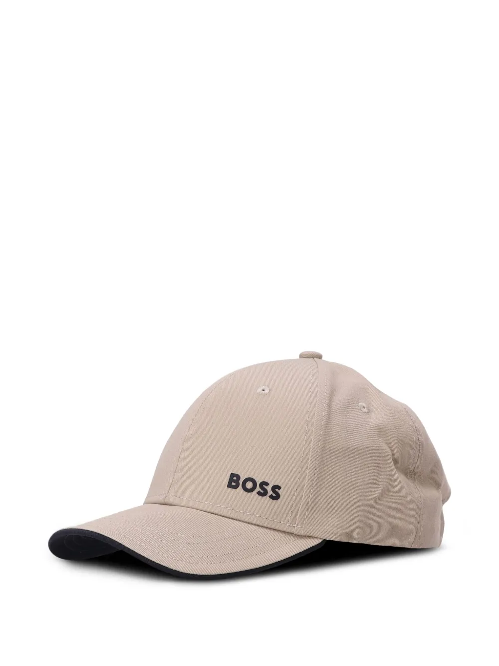 BOSS Pet met logo-reliëf Beige