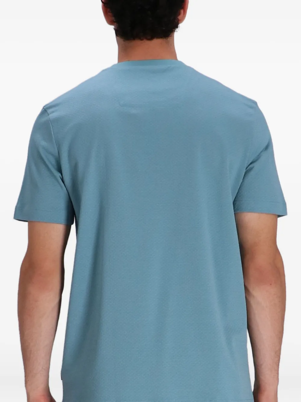 BOSS T-shirt met ronde hals Blauw