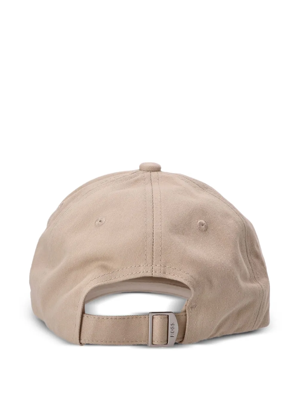 BOSS Pet met geborduurd logo Beige