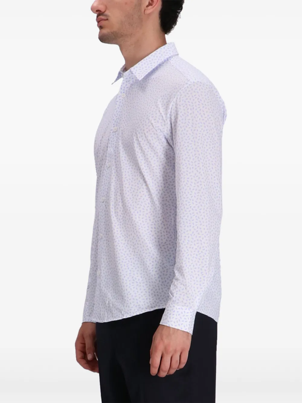 BOSS Button-down overhemd Wit
