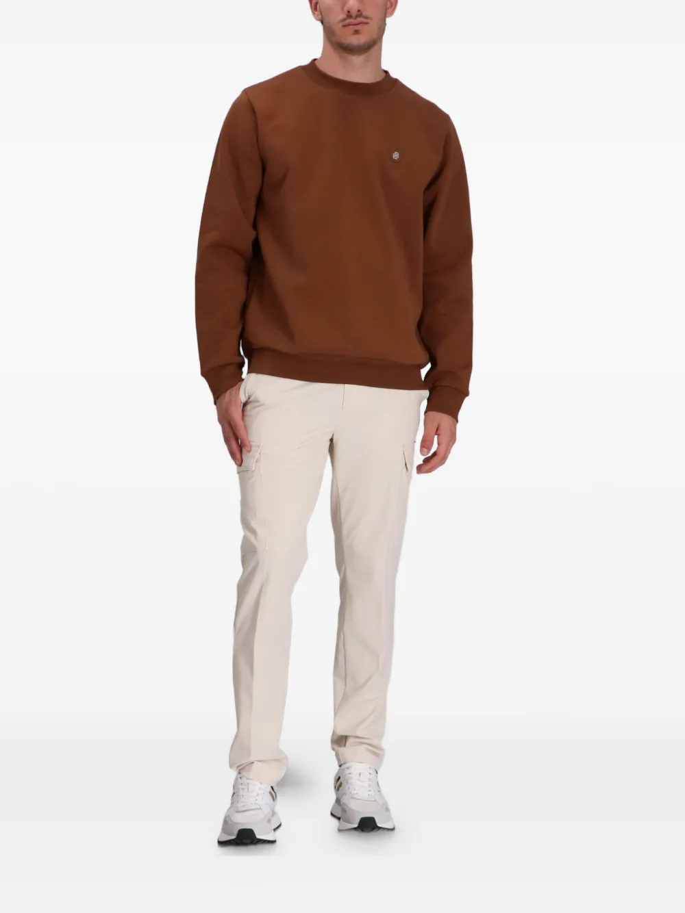 BOSS Cargo broek Beige