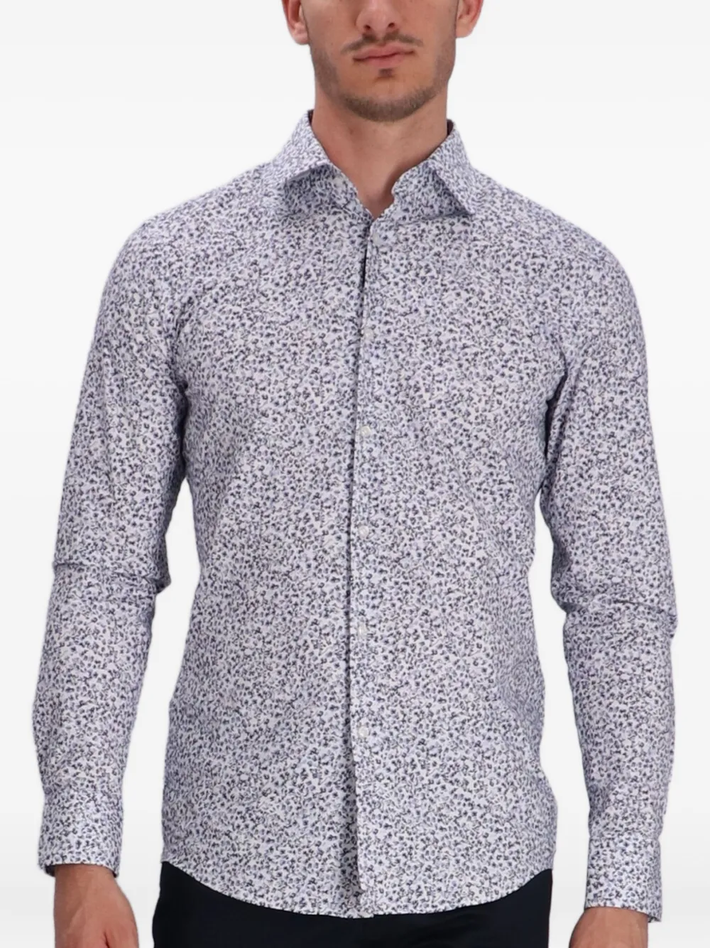 BOSS printed long-sleeve shirt | Image 2