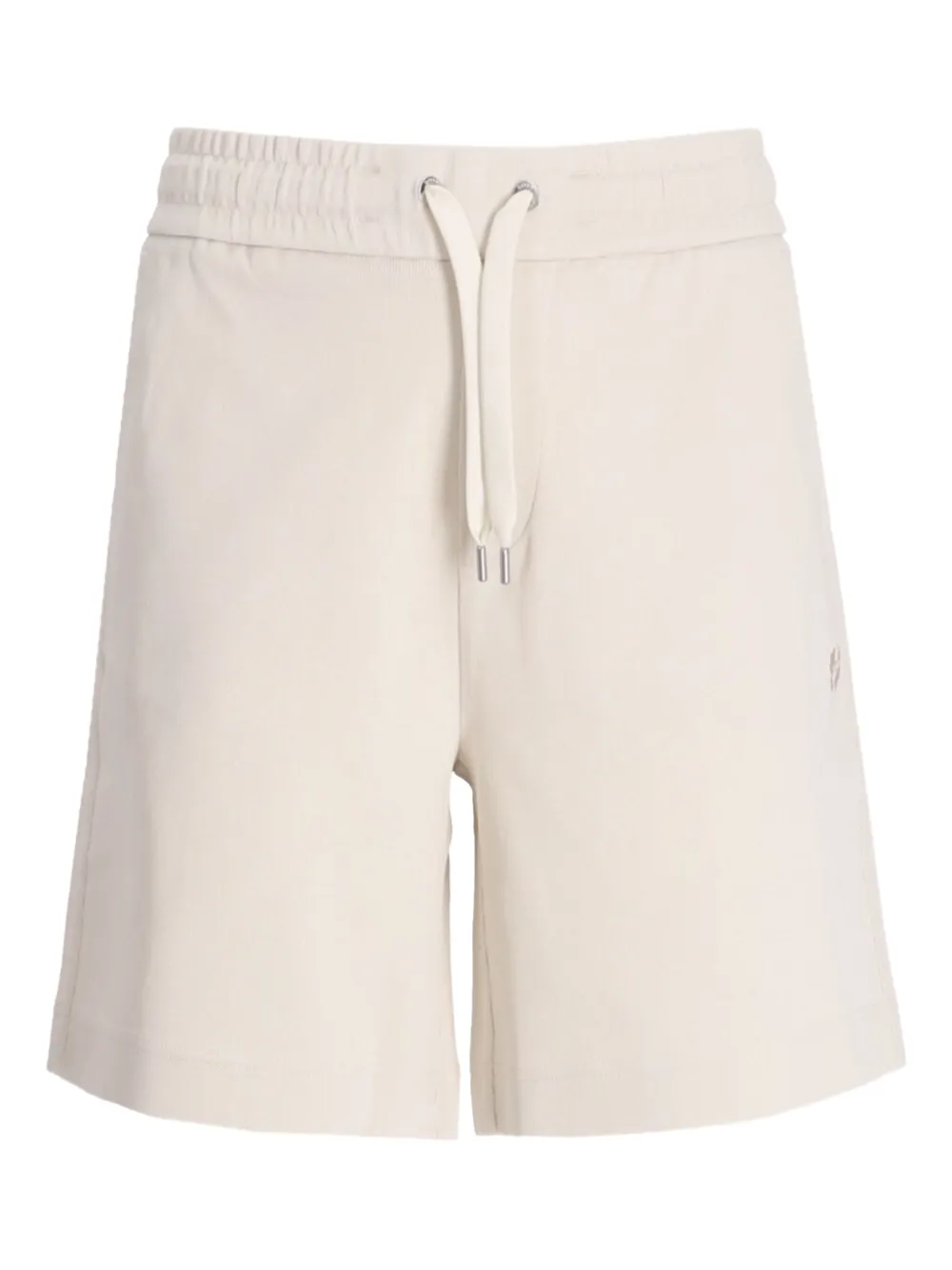 BOSS Shorts met trekkoordtaille Beige
