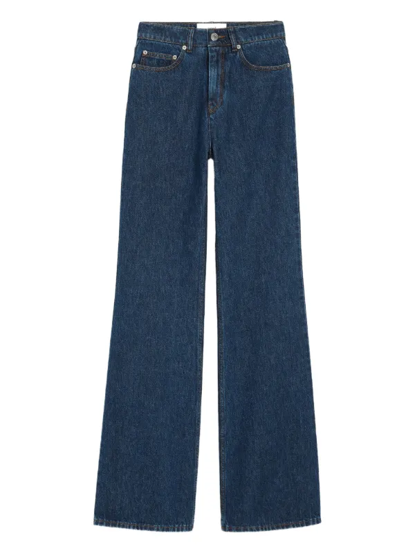 AMI Paris フレアジーンズ | ブルー | FARFETCH JP