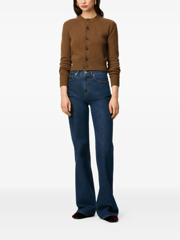 AMI Paris フレアジーンズ | ブルー | FARFETCH JP
