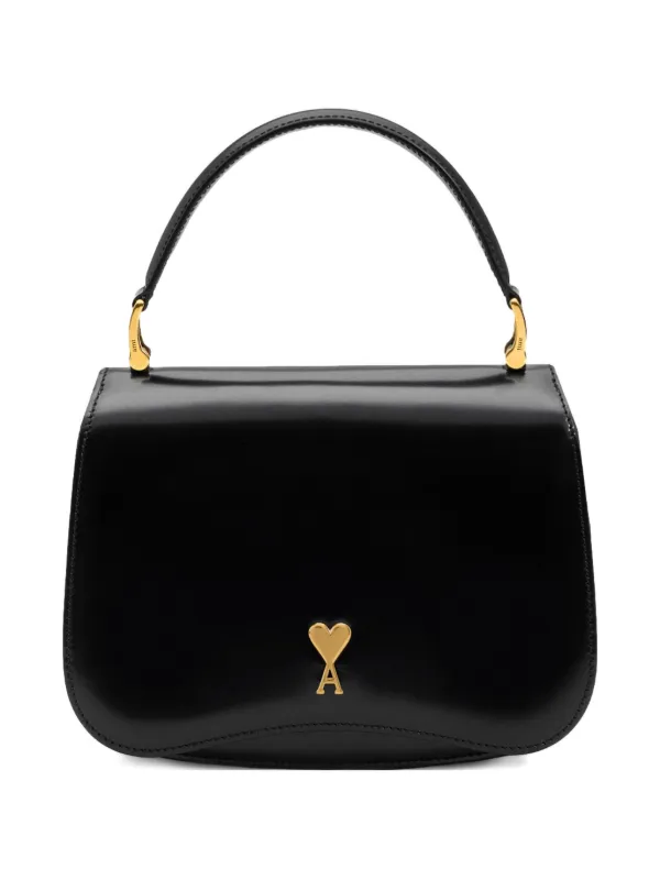 ショルダーバッグ・ポシェット AMI PARIS Paris Paris Purse - AMI Paris - Leather - Black BLACK Paris Paris Bag | AMI PARIS
