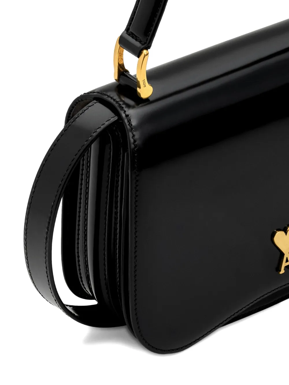 AMI Paris Paris Paris ショルダーバッグ | ブラック | FARFETCH JP
