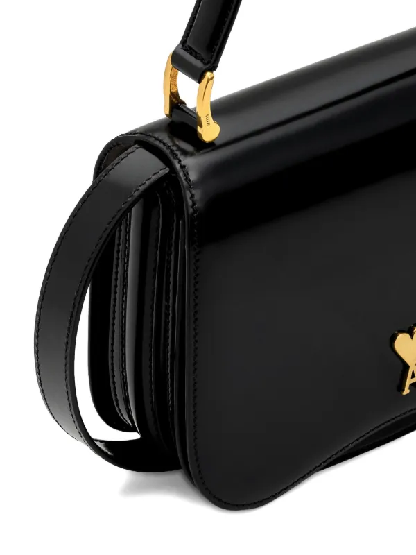 AMI Paris Paris Paris ショルダーバッグ | ブラック | FARFETCH JP